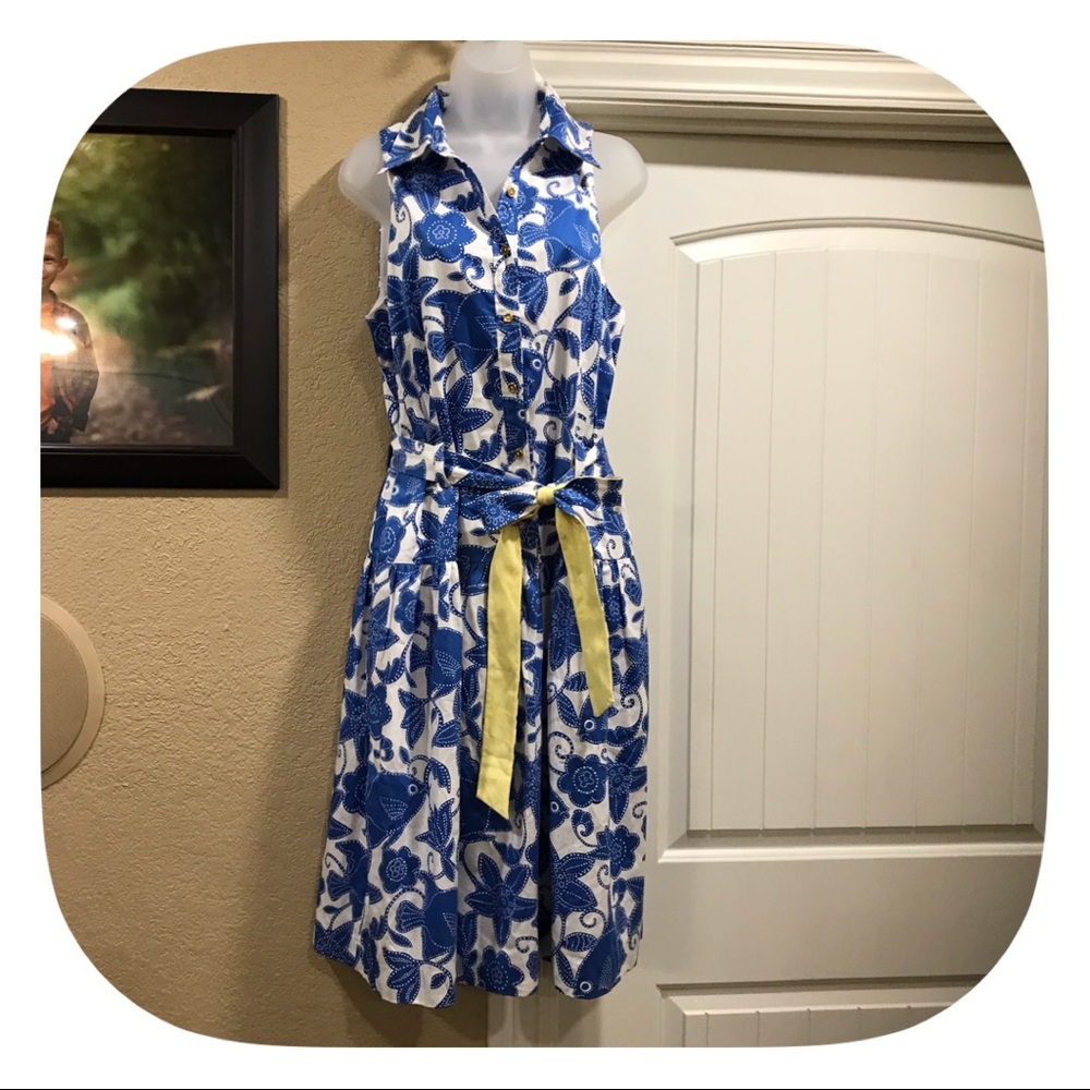 Lilly Pulitzer white label dress sz 12 Like new